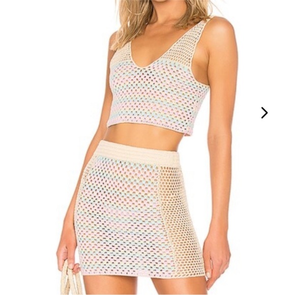 Lovers + Friends Dresses & Skirts - Crochet set. Lovers + friends.